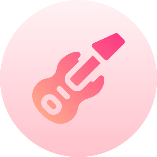 guitarra electrica icono gratis