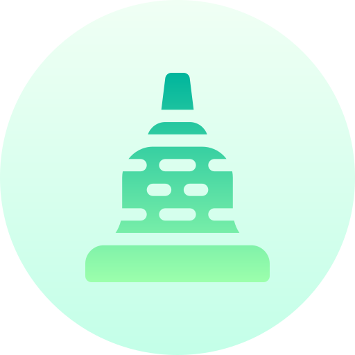 borobudur icono gratis