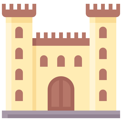 castillo icono gratis