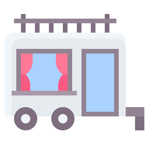 autocaravana icono gratis