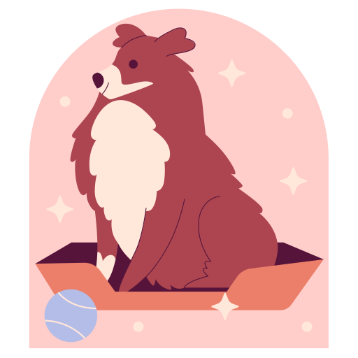chien gratuit sticker