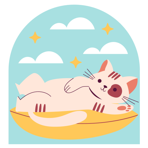 gato gratis sticker