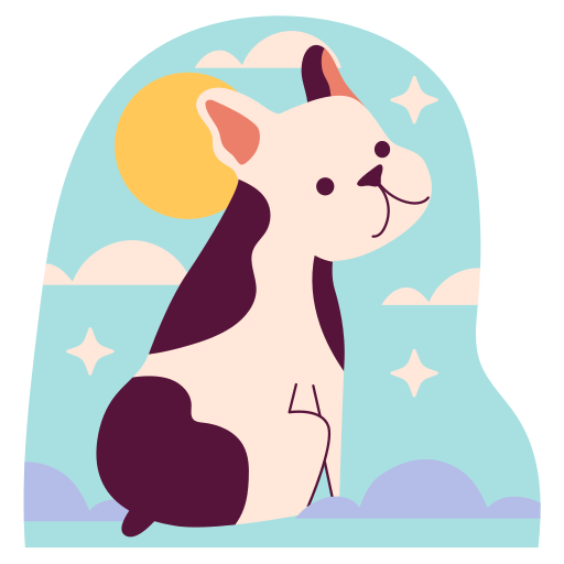 hund kostenlos Sticker