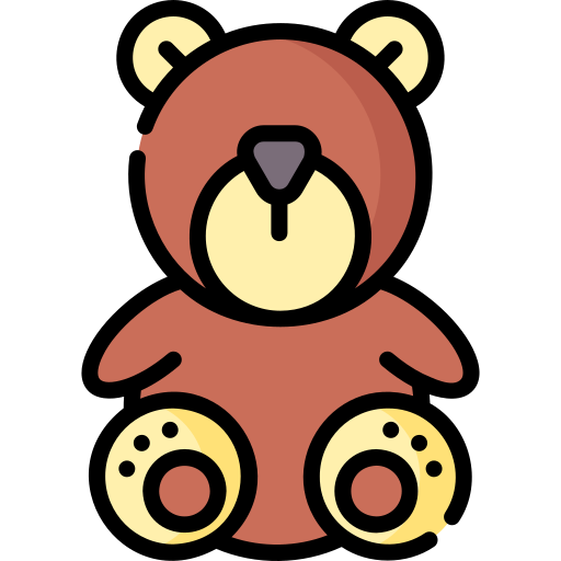 oso de peluche icono gratis