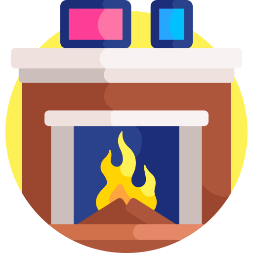 chimenea icono gratis