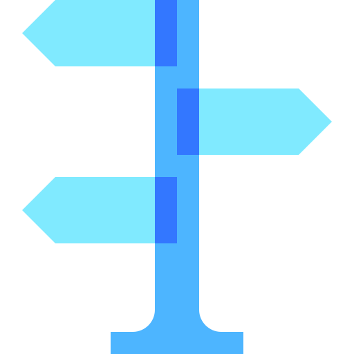 dirección icono gratis