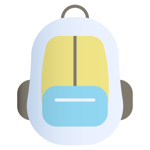 mochila icono gratis