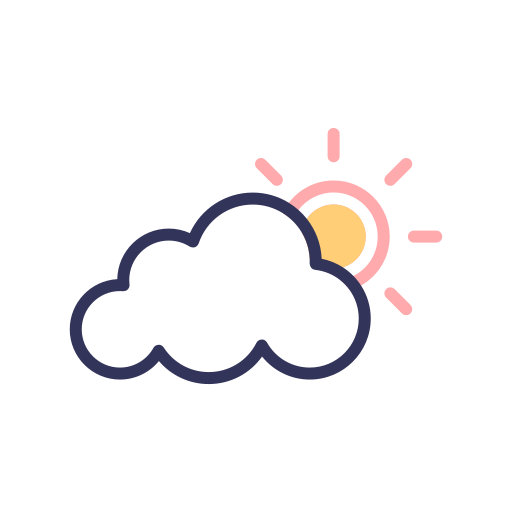 Cloudy day - free icon