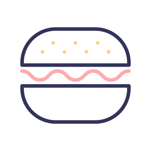 Hamburger - free icon