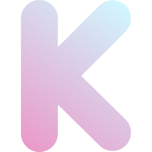 Letter k Stickers - Free education Stickers