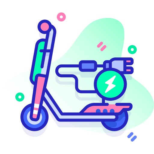 scooter électrique Icône gratuit