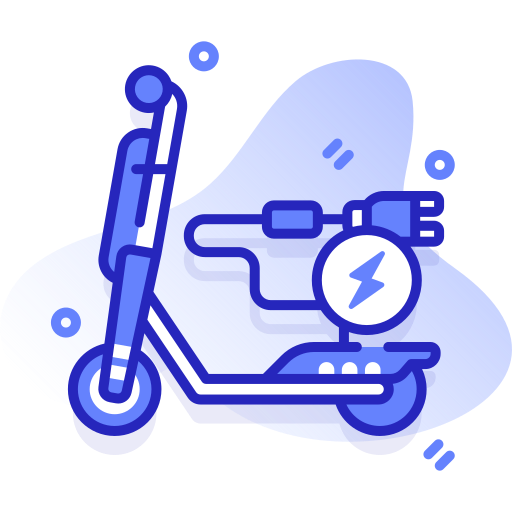 scooter électrique Icône gratuit