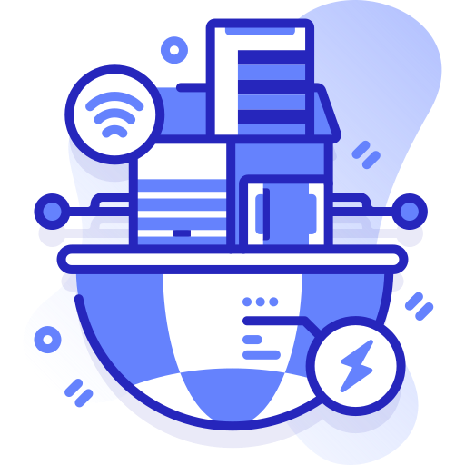 casa inteligente icono gratis