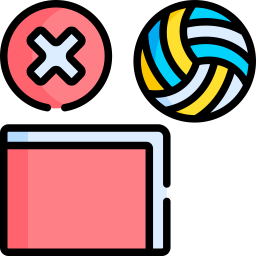 vóleibol icono gratis