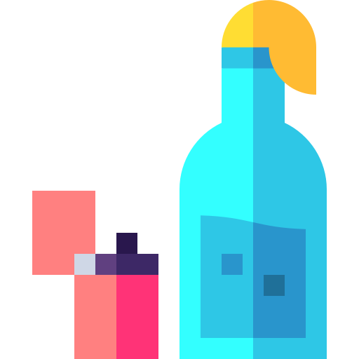 cocktail molotov Icône gratuit