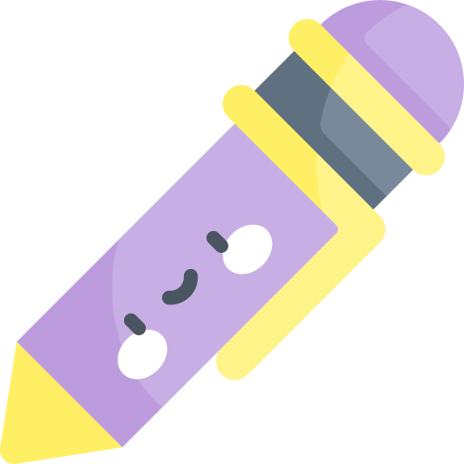 Crayon Kawaii Flat icon