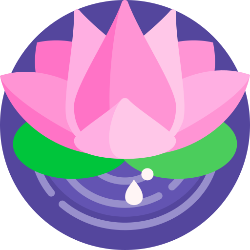 Lotus Detailed Flat Circular Flat icon