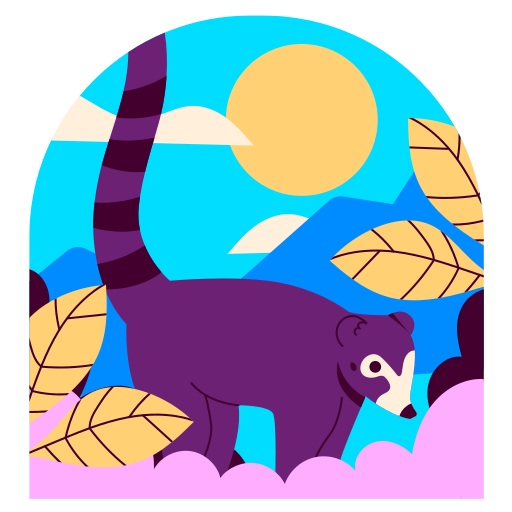 coati gratuit sticker coati gratuit sticker