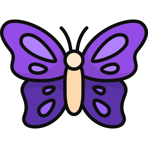 mariposa icono gratis