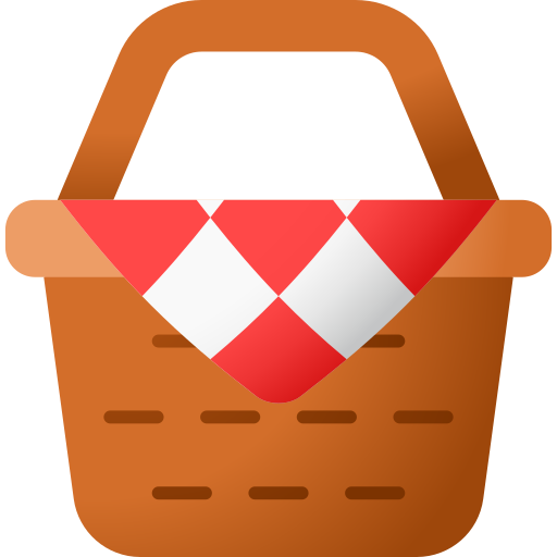 Picnic basket - Free holidays icons