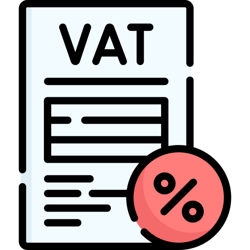 Vat free icon Vat free icon