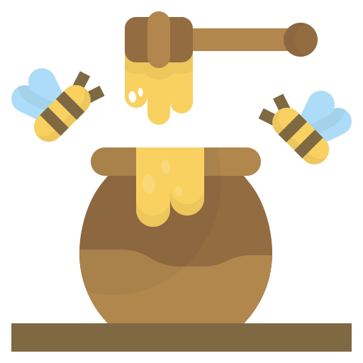 Honey Dipper Generic Flat Icon