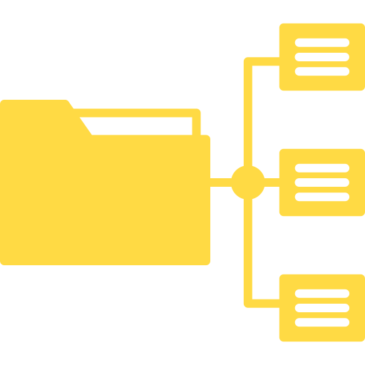 clasificación de datos icono gratis