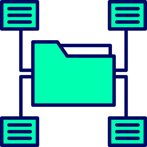 clasificación de datos icono gratis