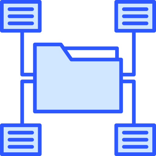 clasificación de datos icono gratis