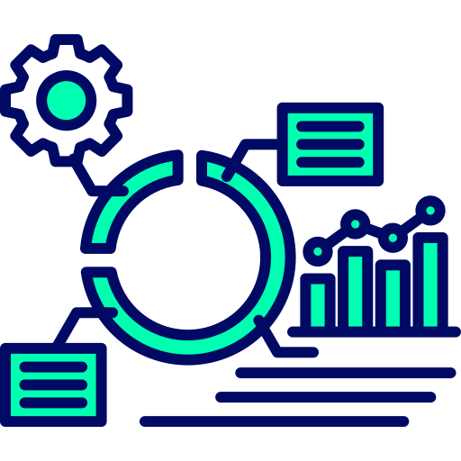 análisis de los datos icono gratis