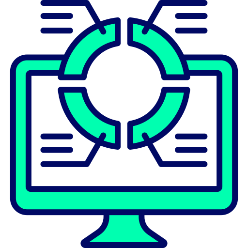 Pie Chart Generic Fill & Lineal Icon