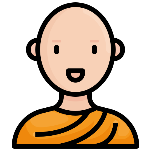 Monk - free icon