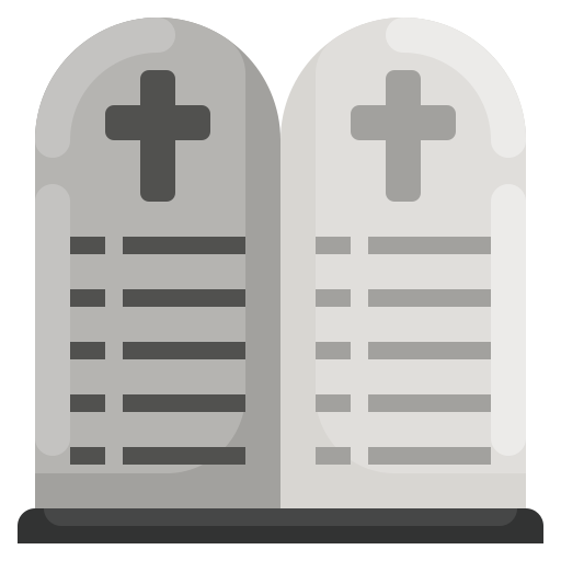 Ten Commandments Generic Flat Icon