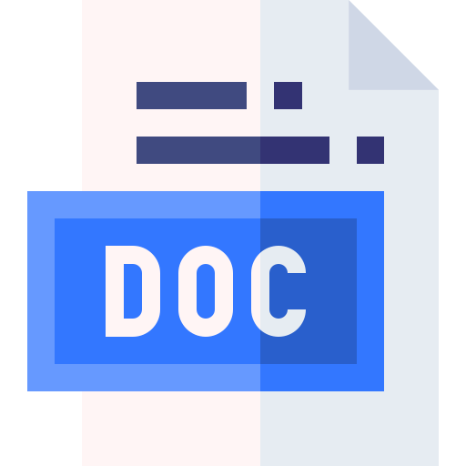 Doc Basic Straight Flat icon