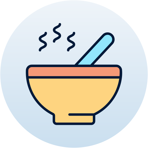 Soup Generic Outline Color icon