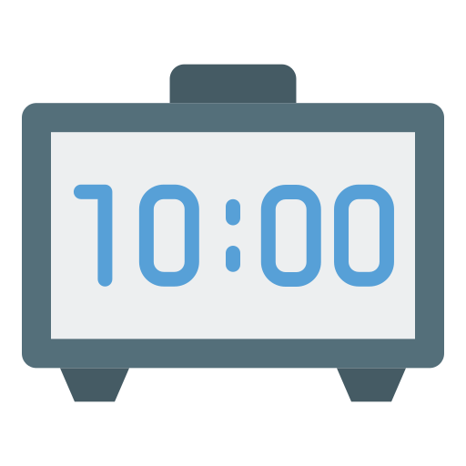 Alarm clock Generic Flat icon