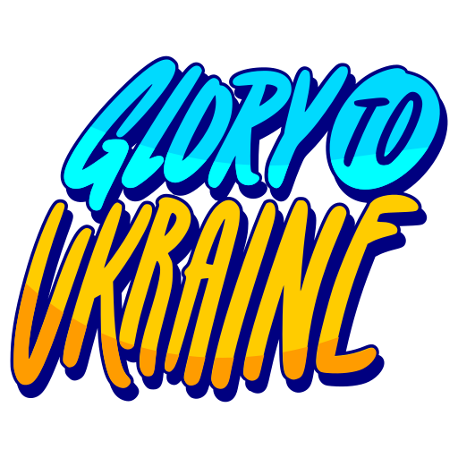 pray for ukraine gratis sticker