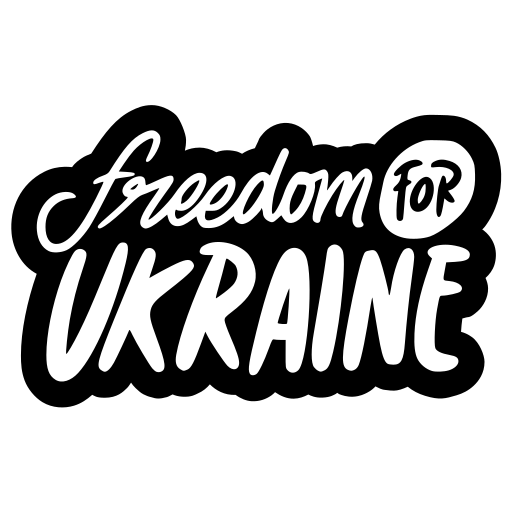 pray for ukraine gratis sticker