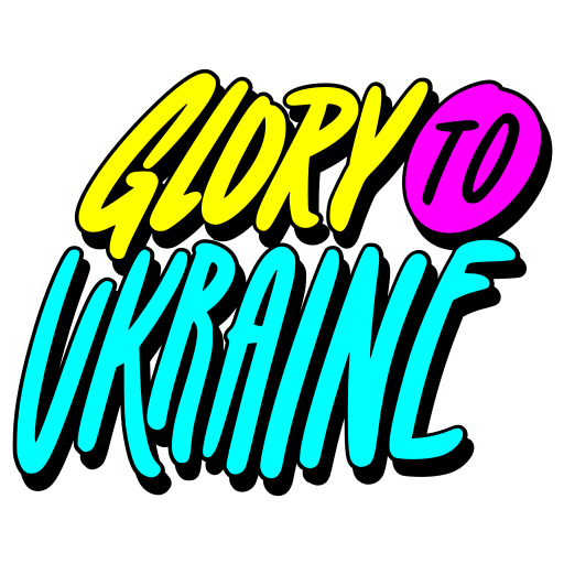 pray for ukraine gratis sticker