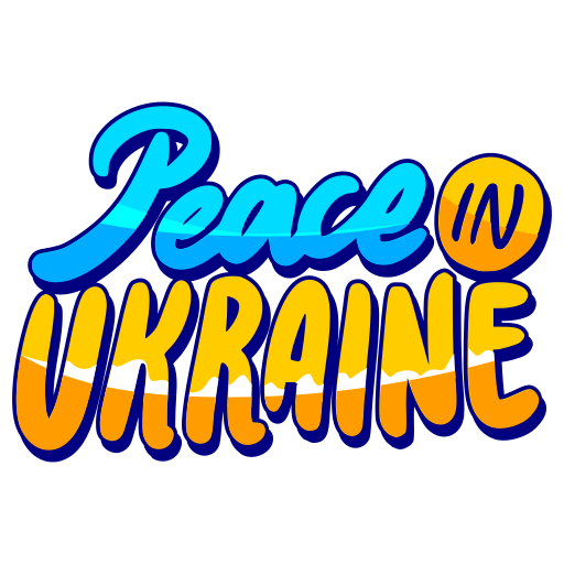 pray for ukraine gratis sticker