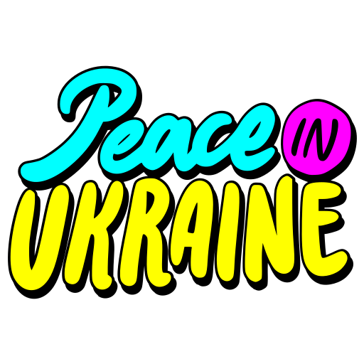 pray for ukraine gratis sticker