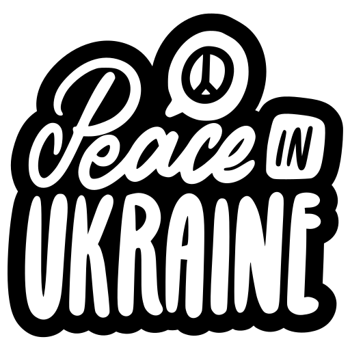 pray for ukraine gratis sticker