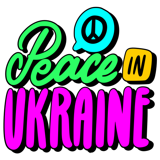 pray for ukraine gratis sticker