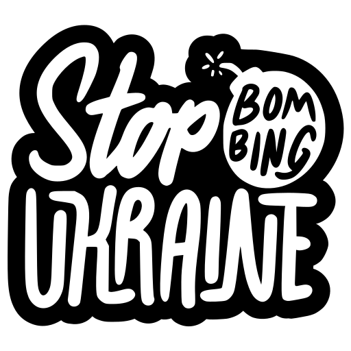 pray for ukraine gratis sticker