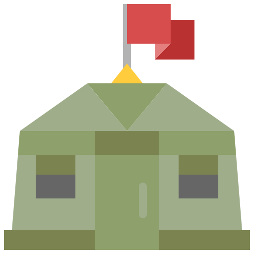 Barracks Generic Flat icon