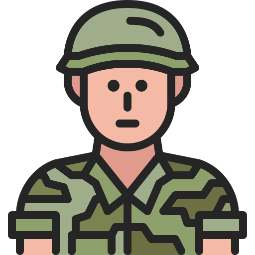 Soldier - free icon