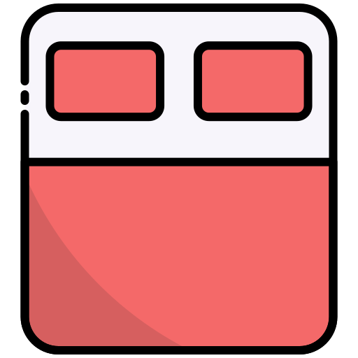 Double bed free icon