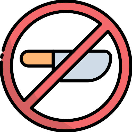 Forbidden Generic Outline Color icon