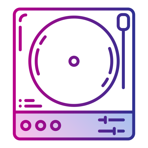 leitor de vinil grátis ícone
