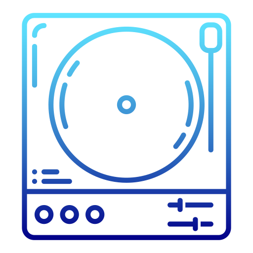 reproductor de vinilo icono gratis